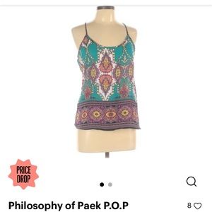 Philosophy of Paek Tank Top